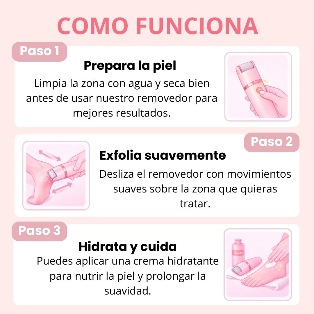 Removedor de callos-Pies suaves y cuidados